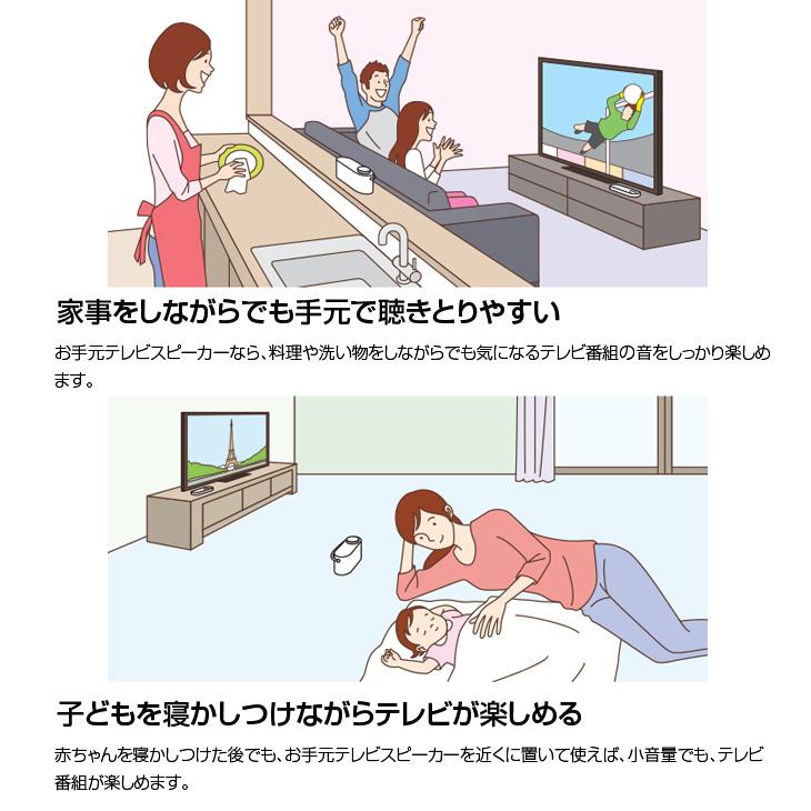 AQUOS SONY SRS-LSR100 テレビ音声が聴きとりやすい「お手元テレビ