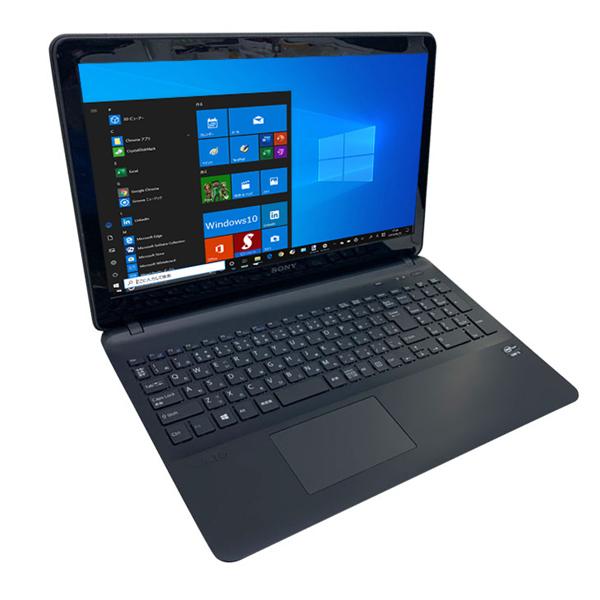 ノートPC SVF1521BAJ 8GB RW 無線 Bluetooth カメラ VAIO SONY Fit 中古 ノート Office Win10 SVF1521BAJ テンキー