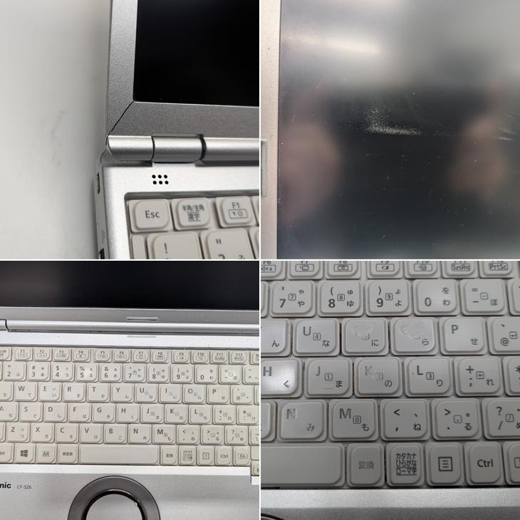 ➁-L515-Panasonic CF-SZ6 ノートパソコン AC付き 1点 Panasonic 超軽量Panasonic Let's note CF-SZ6 第7世代Core i5