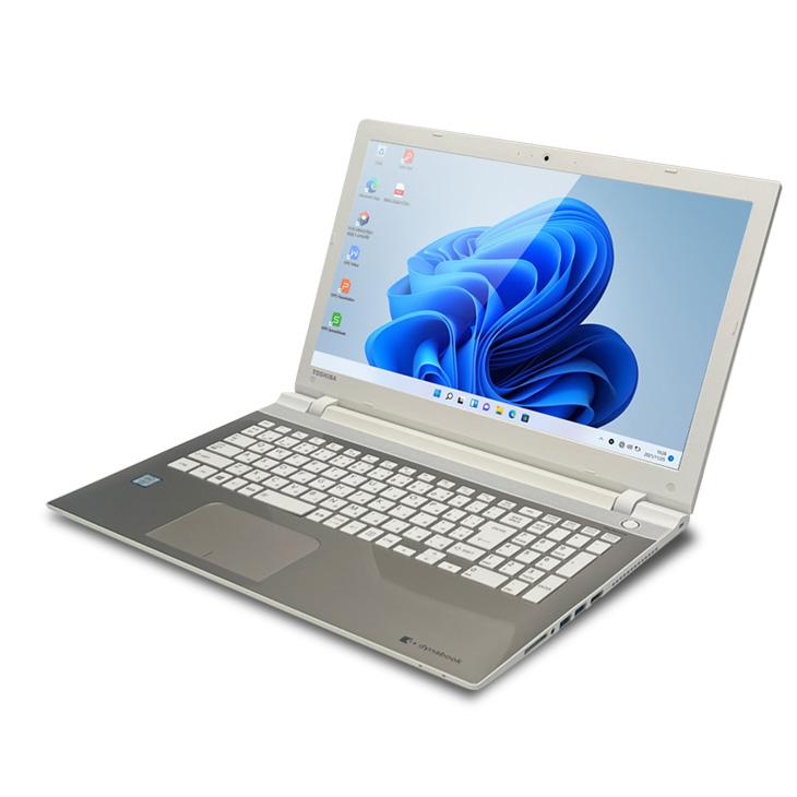 東芝 DynaBook T75/UG サテンゴールド PT75UGP-BWA 中古ノート Win11 or Win10 第6世代 テンキー [core i7 6500U 8GB SSD512GB ブルーレイ 15.6型 BT]：良品｜whatfun｜03