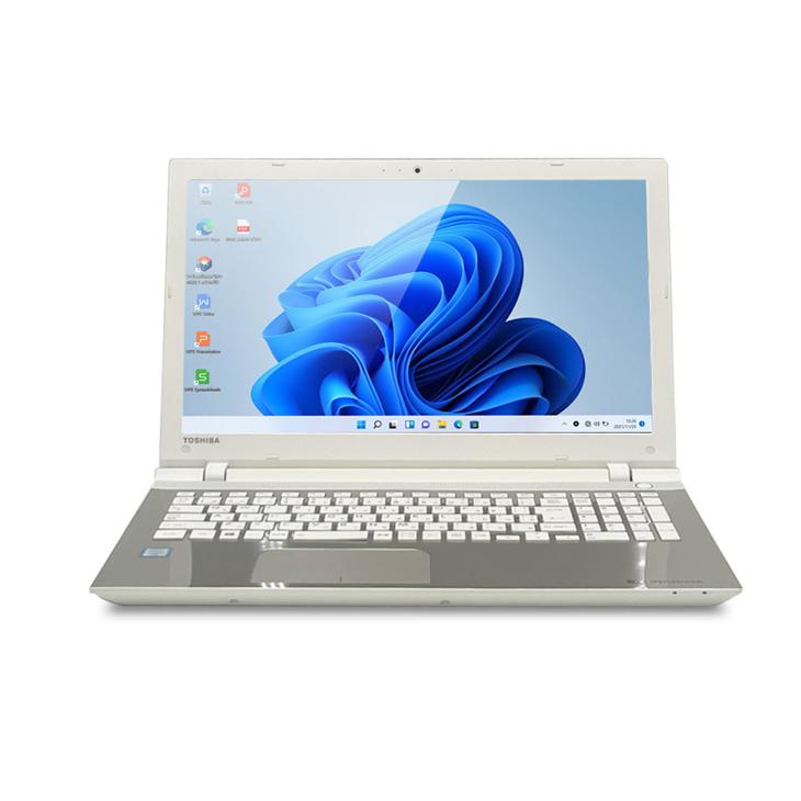 東芝 DynaBook T75/UG サテンゴールド PT75UGP-BWA 中古ノート Win11 or Win10 第6世代 テンキー [core i7 6500U 8GB SSD512GB ブルーレイ 15.6型 BT]：良品｜whatfun｜05