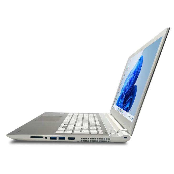 東芝 DynaBook T75/UG サテンゴールド PT75UGP-BWA 中古ノート Win11 or Win10 第6世代 テンキー [core i7 6500U 8GB SSD512GB ブルーレイ 15.6型 BT]：良品｜whatfun｜06