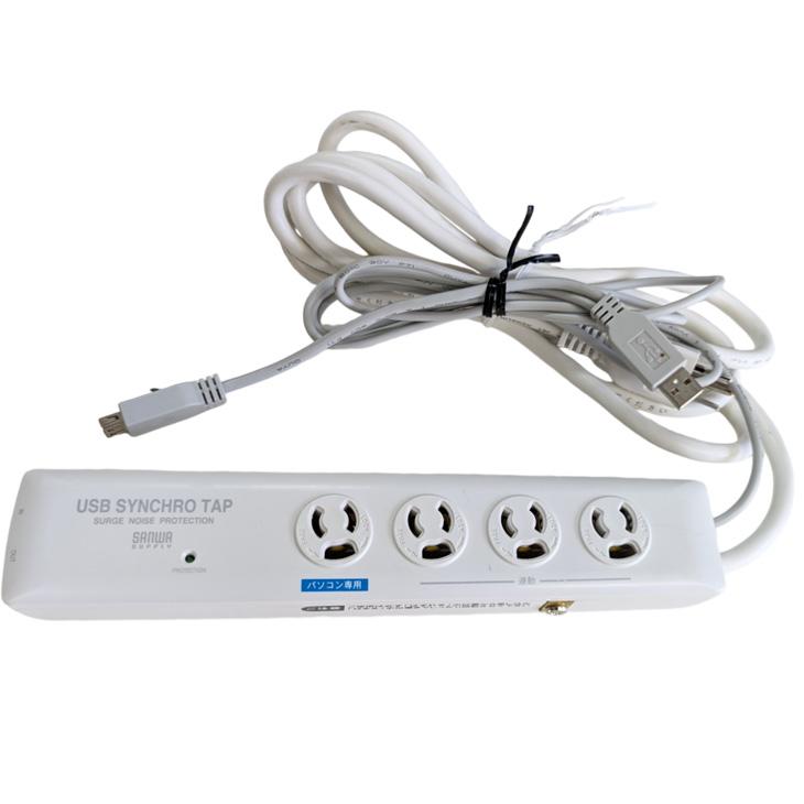 SANWA SUPPLY（サンワサプライ） 中古 SANWA TAP-RE9SPUN 高性能雷連動