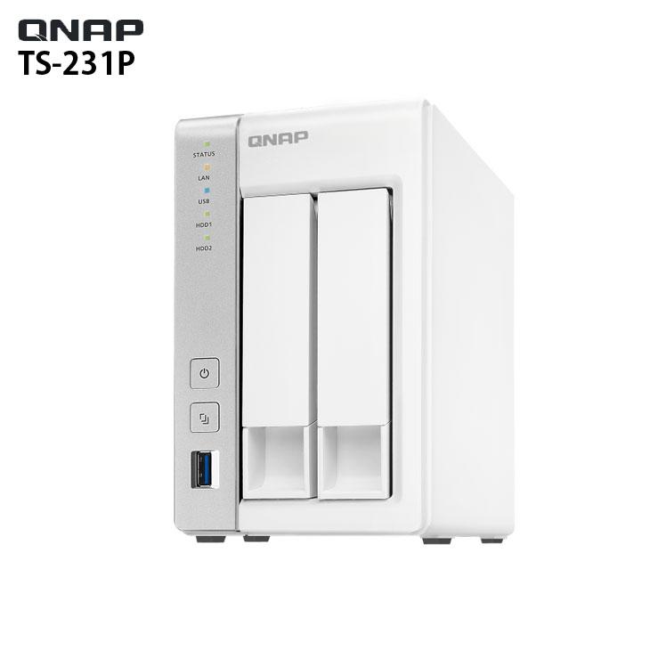 Synology（シノロジー） 【中古NAS】QNAP TS-231P デュアルコア1.7GHz