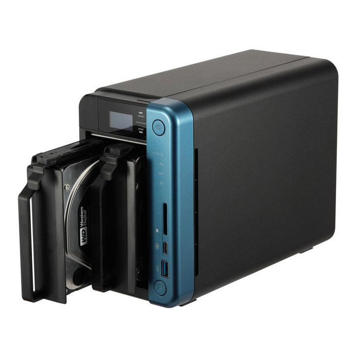 QNAP 【中古NAS】QNAP TS-253B QTS-Linux ComboクアッドコアNAS メモリ