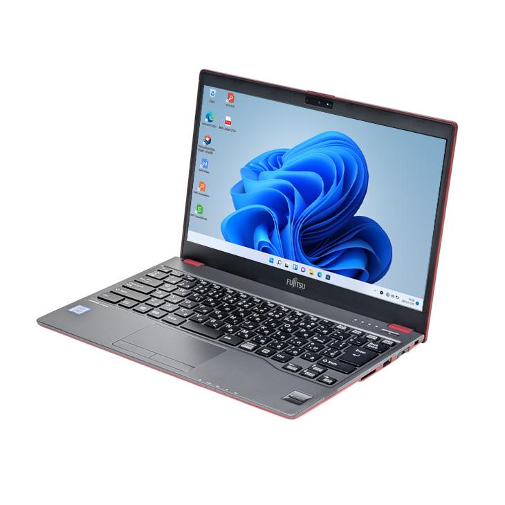 富士通（FUJITSU） 【中古パソコン】富士通 LIFEBOOK U938/S レッド