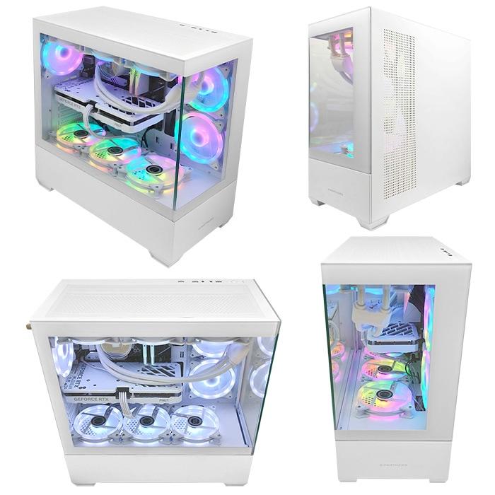 PASOUL ゲーミングPC GP-V3 ホワイト ピラーレス AMD Radeon PASOUL ゲーミングPC GP-V3 ホワイト ピラーレス AMD Radeon