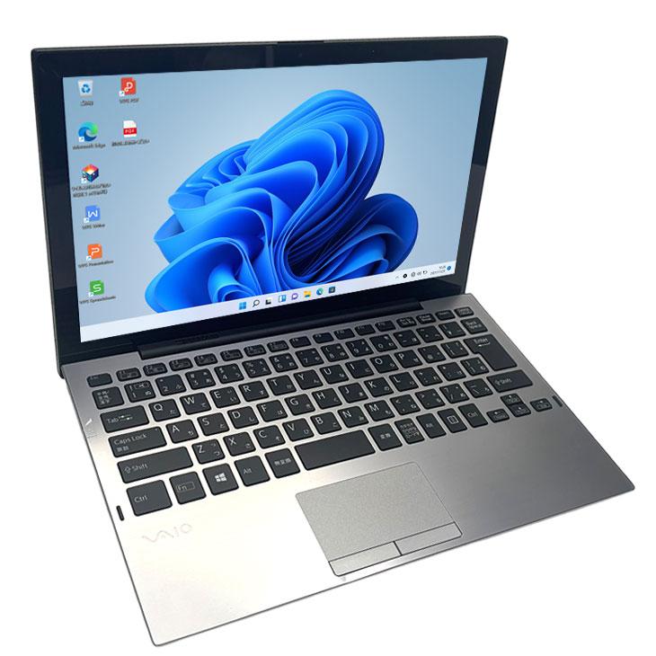 Windowsノート本体 Windows11 VAIO Pro PA VJPA11C11N m3-8100 VAIO SONY Pro PA VJPA11C11N 中古 ノートパソコン Office Win10