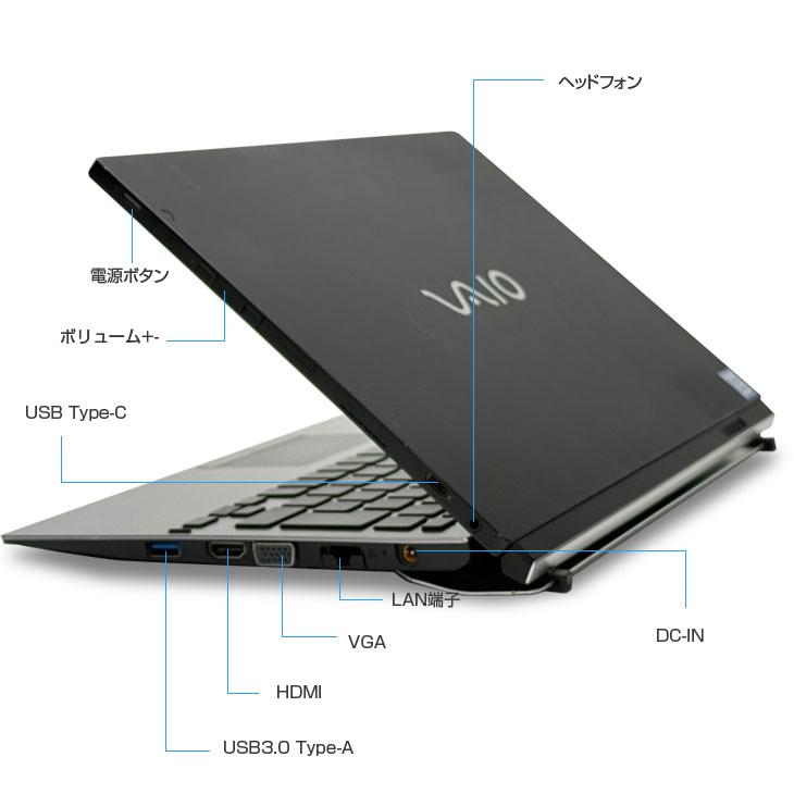 VAIO SONY VAIO Pro PA VJPA11C13N 中古 タブレット Office Win11 2in1