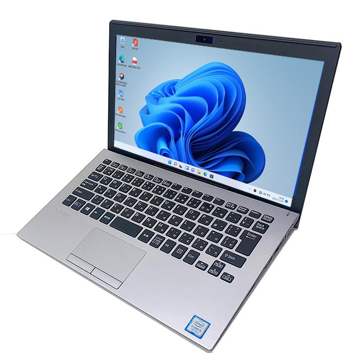 【希少】SONY VAIO メモリ8GB SSD128GB 薄型軽量 ノートPC VAIO SONY Pro PF 中古 超薄型 軽量 ノート VJPF11C12NN Office