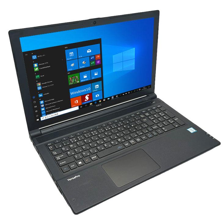 VersaPro NEC VKL20F-1 中古ノート Windows10 Office 第6世代 カメラ 