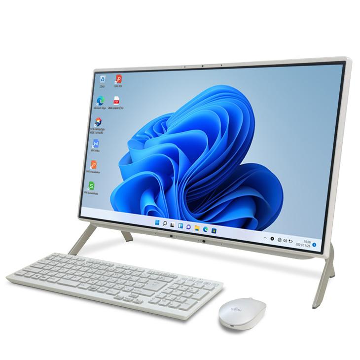 富士通（FUJITSU） 【中古パソコン】富士通 ESPRIMO WF1/F3 ホワイト