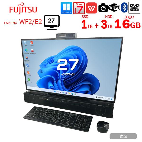 富士通 Windows11 corei5  +純正22インチワイド液晶画面+キーボード+マウス 富士通 Windows11 corei5 +純正22インチワイド液晶画面+キーボード+マウス