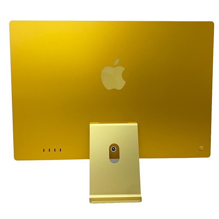 【中古パソコン】Apple iMac 24inch Z12T A2438 4.5K 2021 一体型 選べるOS Touch ID [Apple M1 8コア 16GB SSD2TB 無線 BT カメラ 24インチ Yellow 箱]:美品の画像