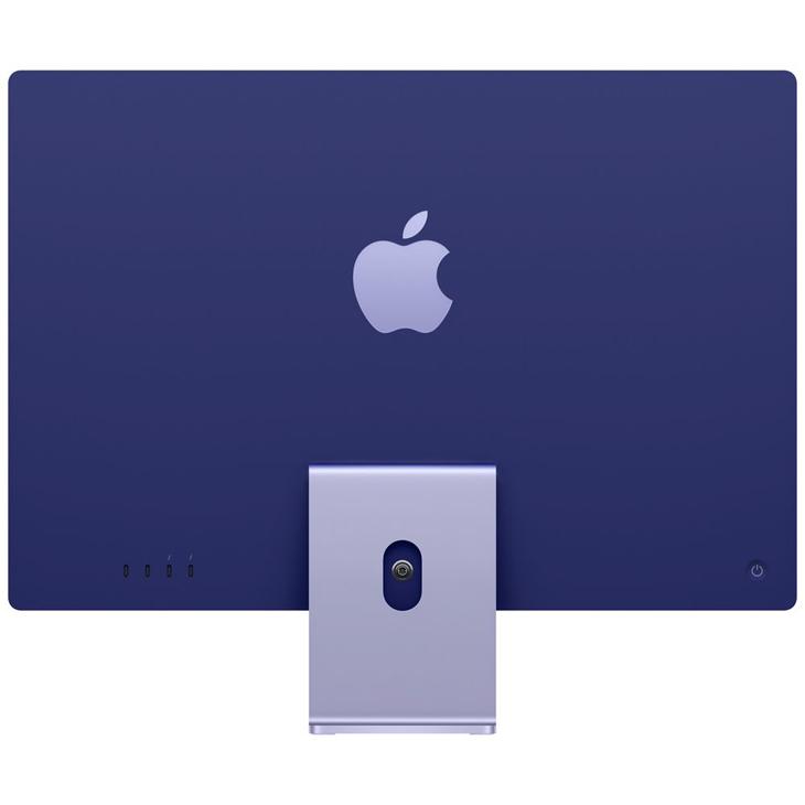 【中古】Apple iMac 24inch Z131 A2438 4.5K 2021 一体型 選べるOS Touch ID [Apple M1 8コア 16GB SSD512GB 無線 BT カメラ 24インチ Purple ]:アウトレットの画像