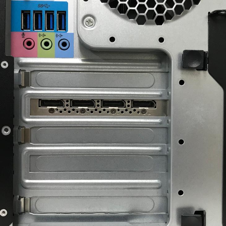 DELL（デル） HP Z240 Workstation Tower 6画面出力対応 NVIDIA Quadro
