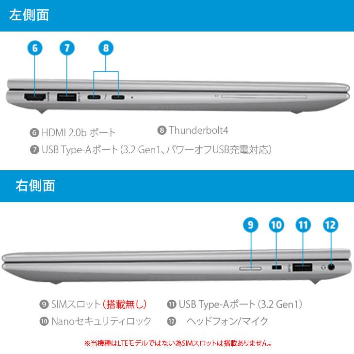 【未開封パソコン】　ZBOOKFIREFLY14G10A 8G1L4PA#ABJ Win11 [Ryzen5 PRO 7640HS 16GB 256GB 無線 カメラ Type-C フルHD 14型 ] :未開封の画像