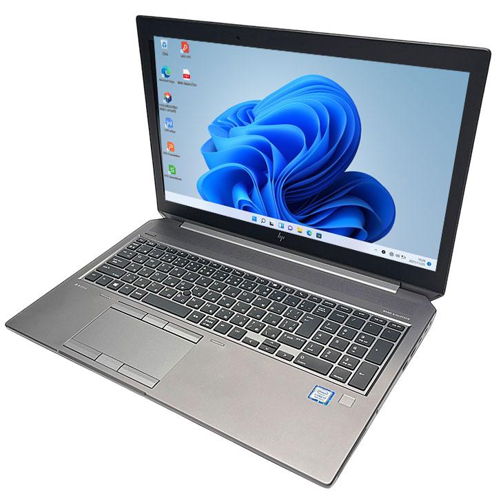 Windowsノート本体 HP ZBook 15 G6 i7-9750H 16GB QuadroT1000 日本HP HP ZBOOK 15 G6 MobileWorkstasion 中古 Office Win10 or Win11