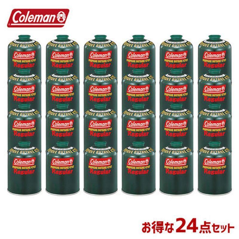 コールマン(Coleman) ガス燃料 純正LPガス燃料(Tタイプ)470g 24個セット Coleman（コールマン） ガス缶 ガス ガス燃料 燃料 24本セット ガス
