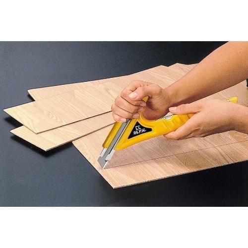 OLFA オルファ カッター LL型 1B 大型カッターナイフ カッターナイフ 両手 ベニヤ板 原皮 ゴム 厚紙 切断 ネジロック式 DIY 大工 大工道具 工作 4901165100139 | OLFA | 03