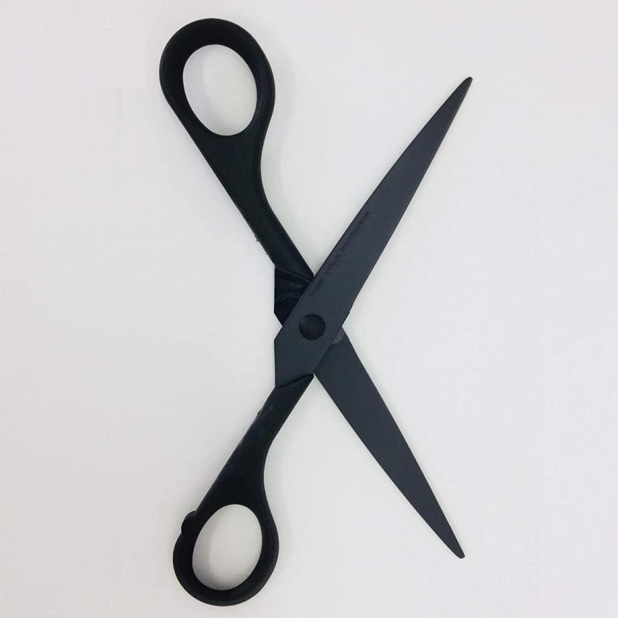 ALLEX（林刃物） はさみ ハサミ 鋏 事務 事務鋏 封筒 黒 ブラック