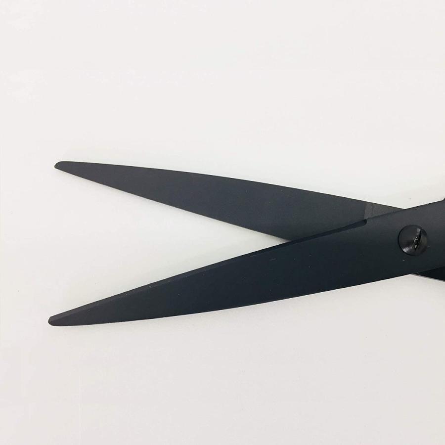 ALLEX（林刃物） はさみ ハサミ 鋏 事務 事務鋏 封筒 黒 ブラック