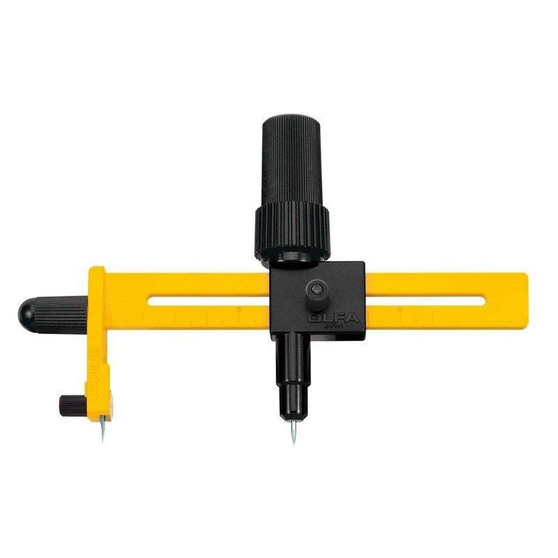 オルファ OLFA ラチェットコンパスカッター 替刃10枚付き 円形 円カッター 円 円切り 紙 ビニール フィルム カット 丸 コンパスカッター 189B 4901165201461 の商品画像