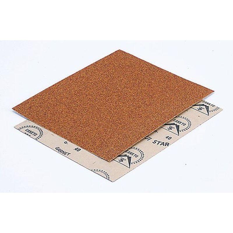 サンドペーパー サビ落とし 三共理化学 紙やすり #80 JANシール付