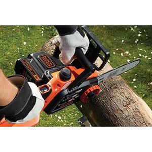 BLACK+DECKER ブラックアンドデッカー 18V 2.0Ahリチウム チェーンソー 250mm GKC1825L2 4536178618298｜whatnot｜03