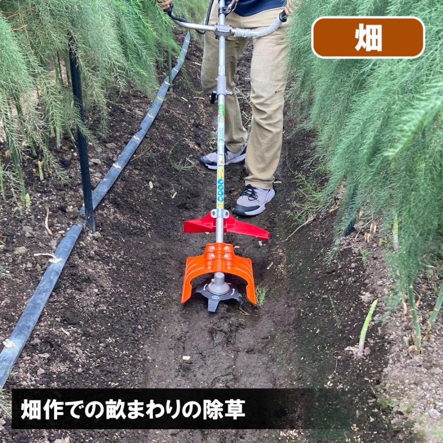 水田 田んぼ 雑草 除草機 アタッチメント すいすいカッター アイガモン