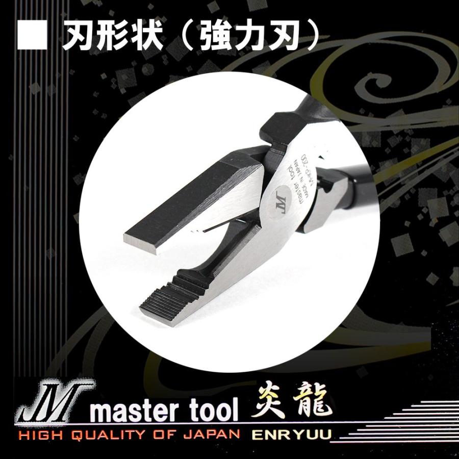 MASTER TOOL マスターツール 木村 炎龍 偏心電工ペンチ MHKP-200BG