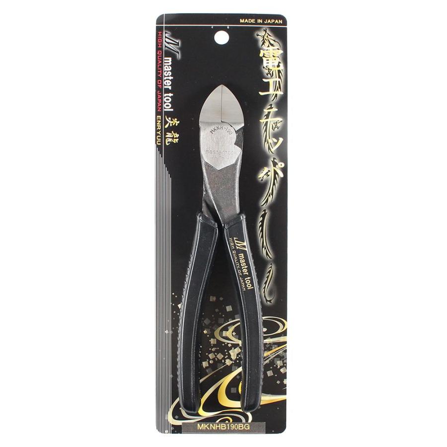 MASTER TOOL マスターツール 木村 炎龍 偏心電工ニッパ 薄刃フラット