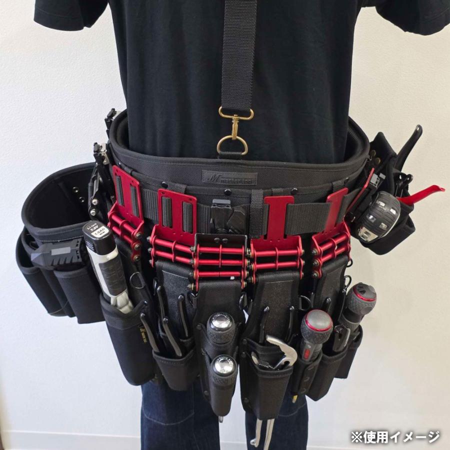 MASTER TOOL マスターツール 木村 腰袋3段 MH-K3BG 腰道具PROシリーズ