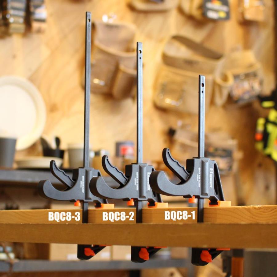 クランプ バークランプ BM クイックバークランプ 150 150mm 木材加工 留め 木材 固定 工作 木工作業 DIY 仮止め 強力 締付 締め付け BQC8-2 ビッグマン | ビッグマン | 05