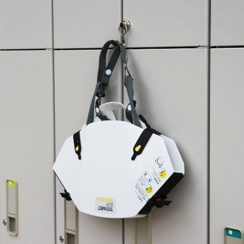 防災 ヘルメット 折りたたみ 折りたたみヘルメット イエロー たためる