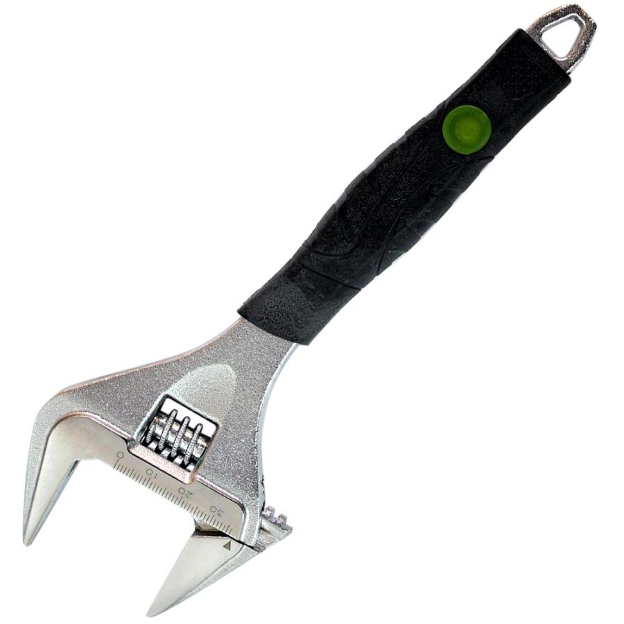 モンキーレンチ ワイド 幅広 軽量 工具 レンチ DIY 日曜大工 Bigman ビッグマン ワイドモンキーレンチ200mm BM-20WM 4962308477464 | ビッグマン | 01