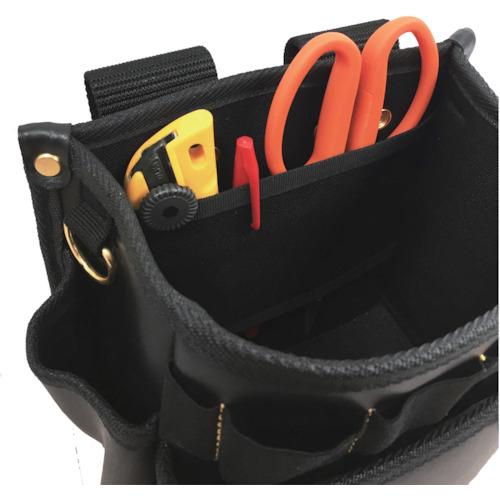 フジ矢 腰袋スタンダード2段 KUROKIN 黒金 Waist Pouch & Holder