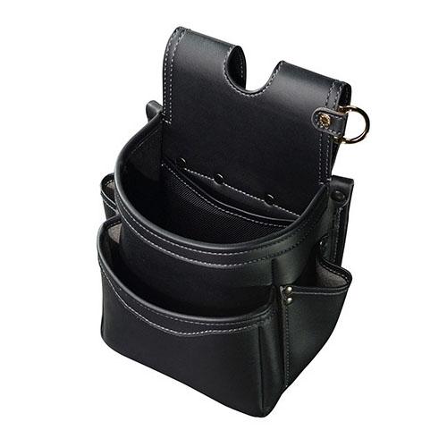 フジ矢 腰袋 ツールポーチ Light PU Leather シリーズ 腰袋2段 腰道具