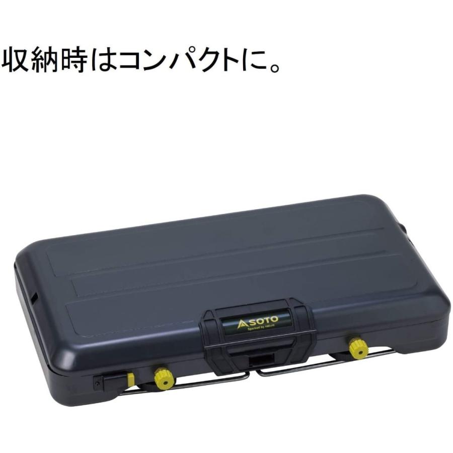 新富士バーナー SOTO ソト 2バーナー ST-527 ツーバーナー キャンプ