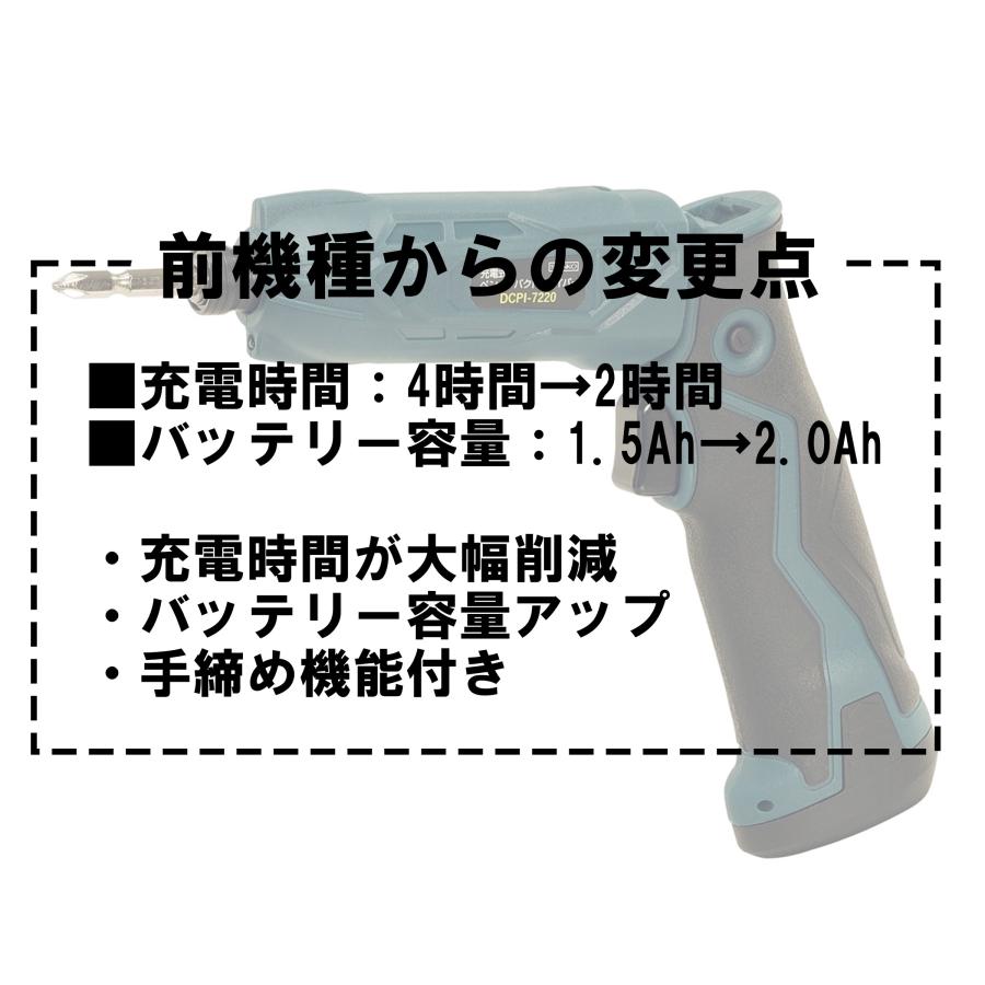 新興製作所 充電式ペンインパクトドライバー DCPI-7220 新興製作所 充電式ペンインパクトドライバー DCPI-7220