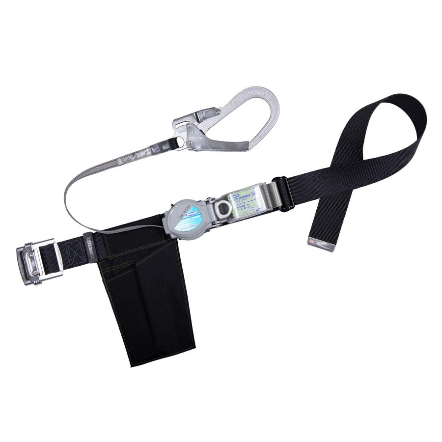 藤井電工 胴ベルト型安全帯 2WAY リトラ 黒 Mサイズ TB-TRN-599-BLK-M  