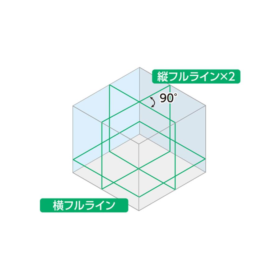 レーザー墨出し器 墨出し器 墨出し シンワ測定 レーザーロボ X line-E