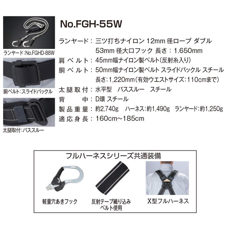 TOYO SAFETY（トーヨーセフティー） 新規格 墜落制止用器具 (旧安全帯