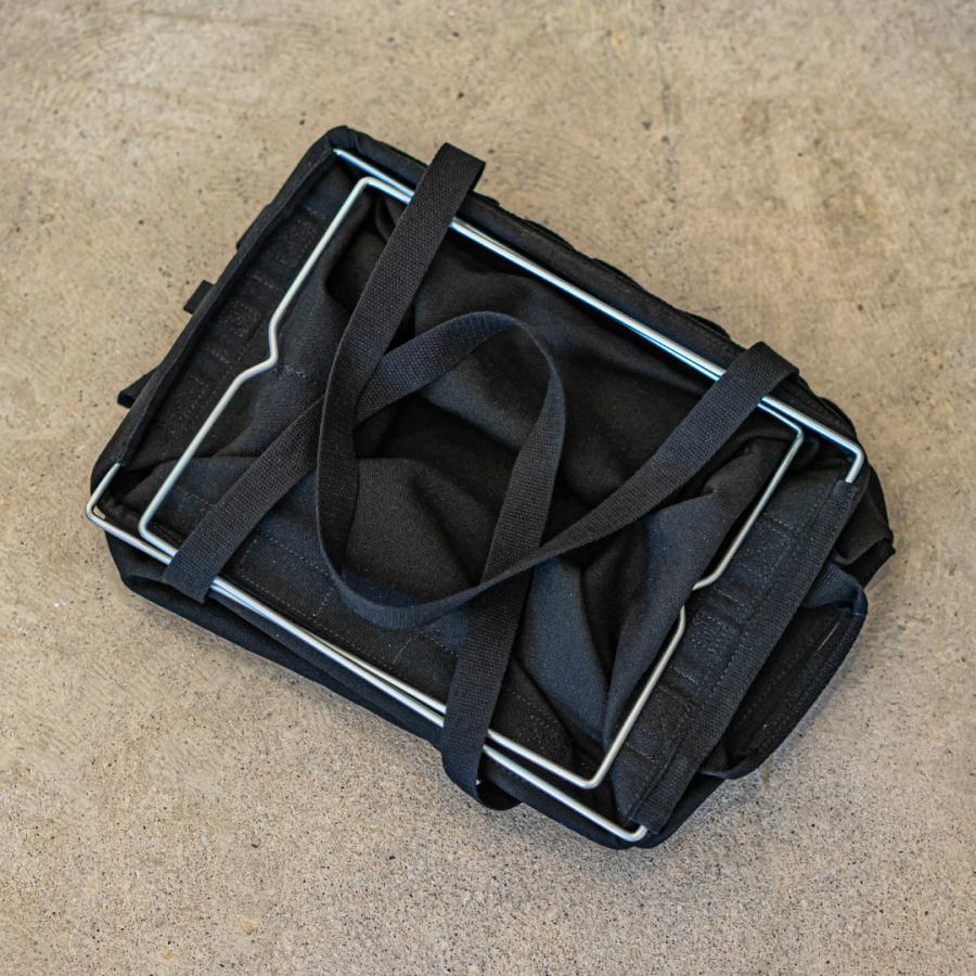 2個セット　WHATNOT ワットノットワンタッチバケット 帆布　　新品 楽天市場】ワットノット WHATNOT ワンタッチバケット 帆布 薪入れ 収納