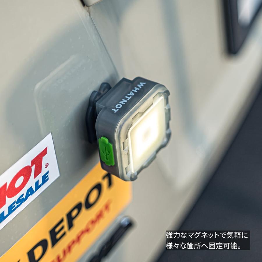 充電式 LED タクティカルクリップライト 防水 防塵 携帯ライト 照明