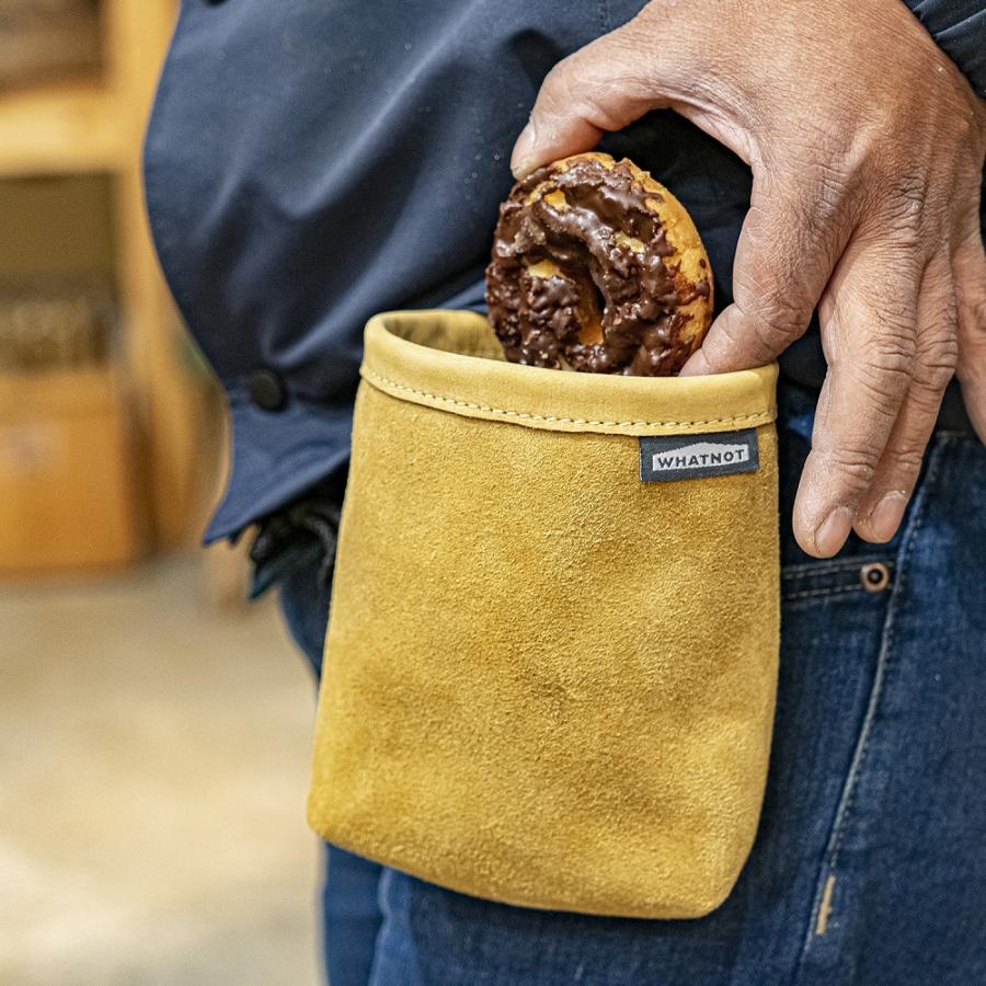 WHATNOT（ワットノット） 腰袋 牛革 工具袋 日本製 作業袋 ツール