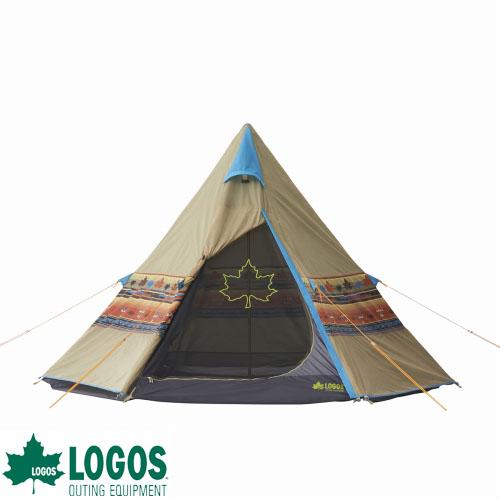 ロゴス logos テント ワンポールテント 軽量 コンパクト 持ち運び キャンプ アウトドア レジャー ナバホ Tepee 300 71806501 4981325447342 | LOGOS