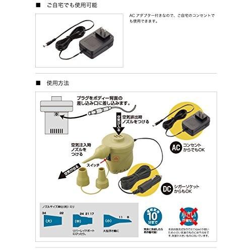 LOGOS ロゴス logos 電動ポンプ 空気入れ 電動 2way シガー LOGOS ロゴス logos 電動ポンプ 空気入れ 電動 2way シガー