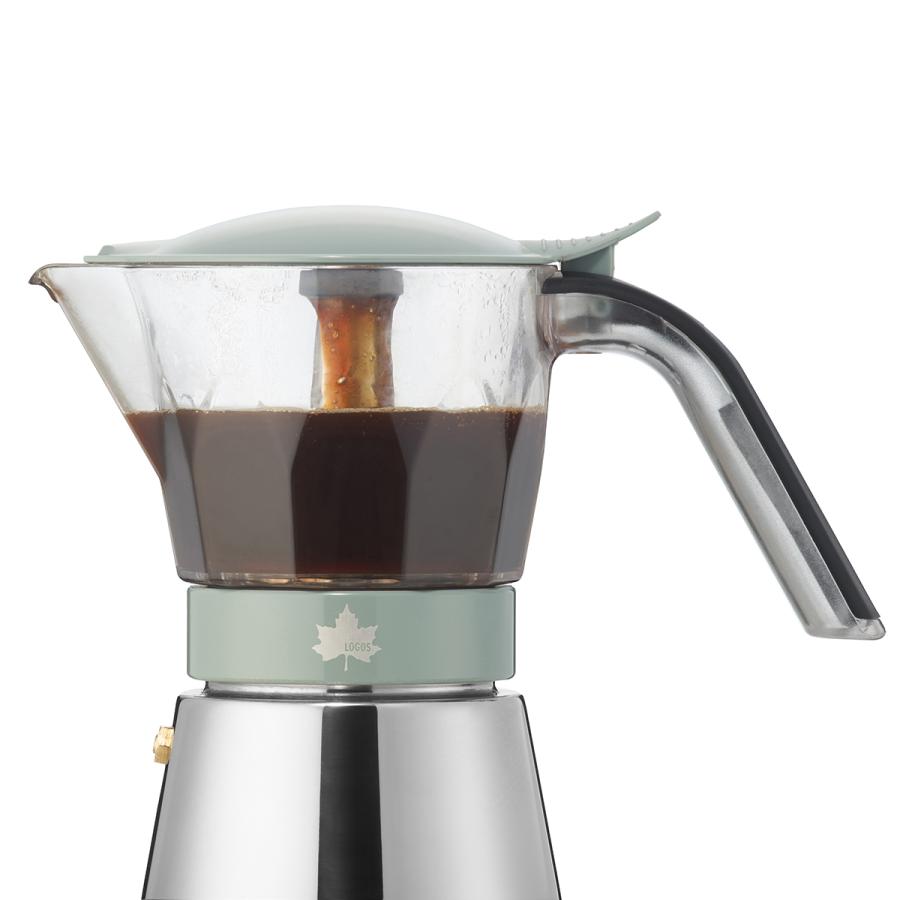 未使用　ステンレスエスプレッソメーカー　イタリア製 LOGOS（ロゴス） エスプレッソメーカー エスプレッソ コーヒー