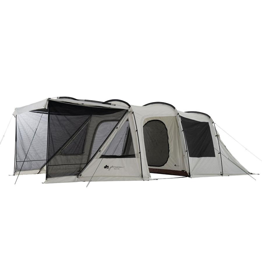 【訳あり・新品】 LOGOS ロゴス グランベーシック 3ルームトンネルドーム WXL-BB 71101001 4981325503239 【H1909470591】(69520円)